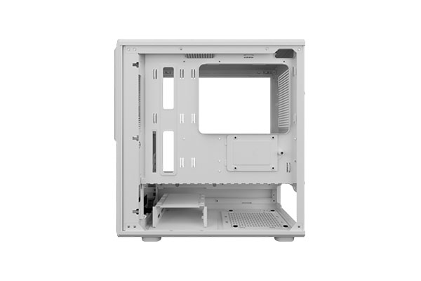Does the open design of the open chassis help users observe the hardware operating status more intuitively?